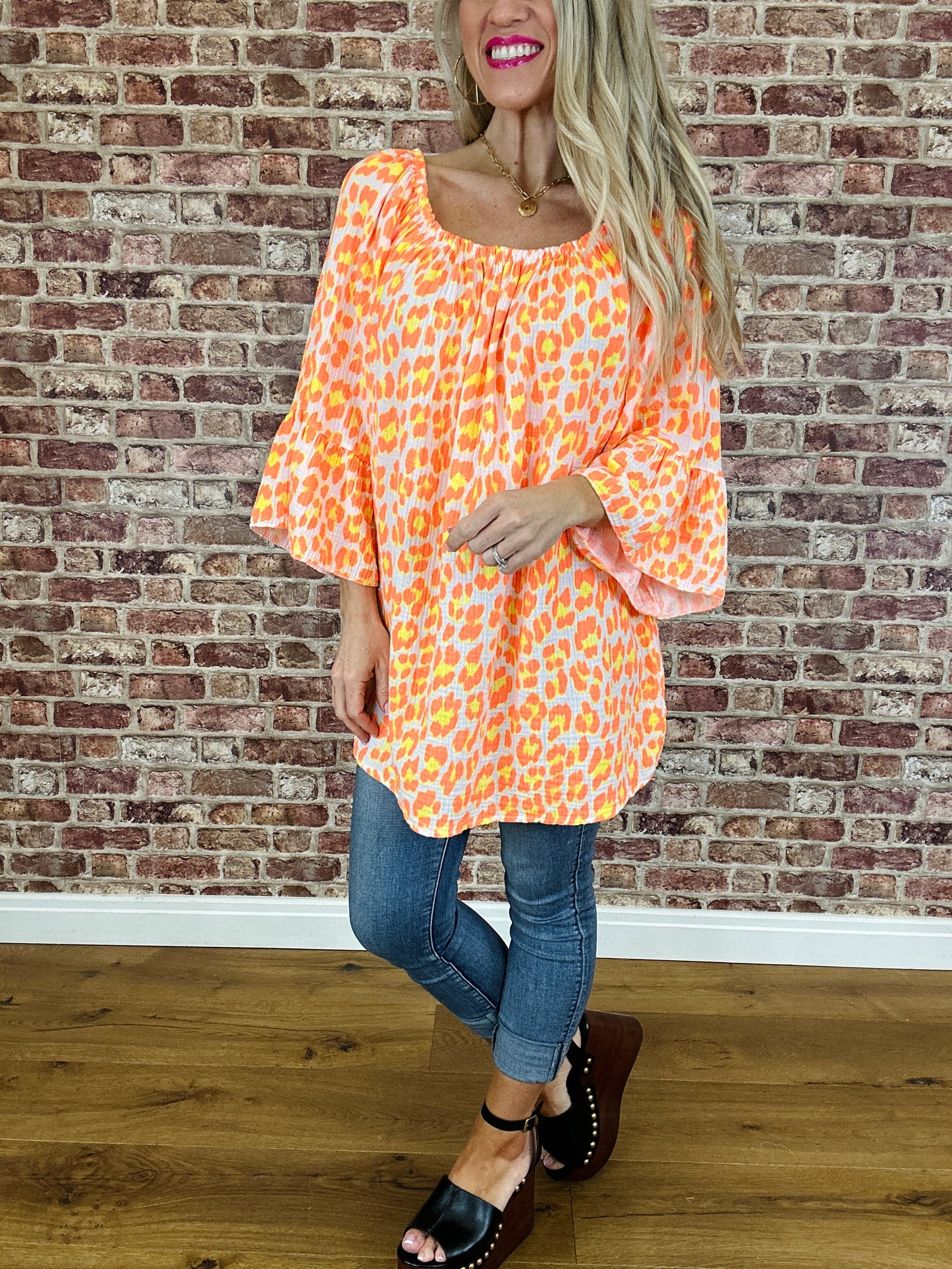 LuLu Leopard Print Top