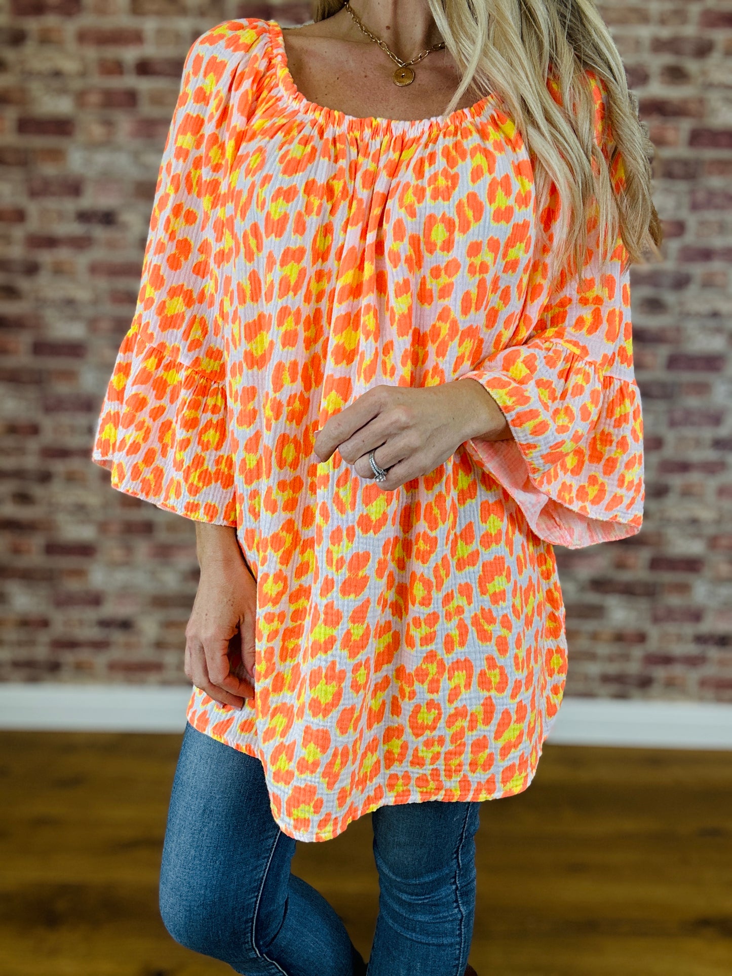 LuLu Leopard Print Top