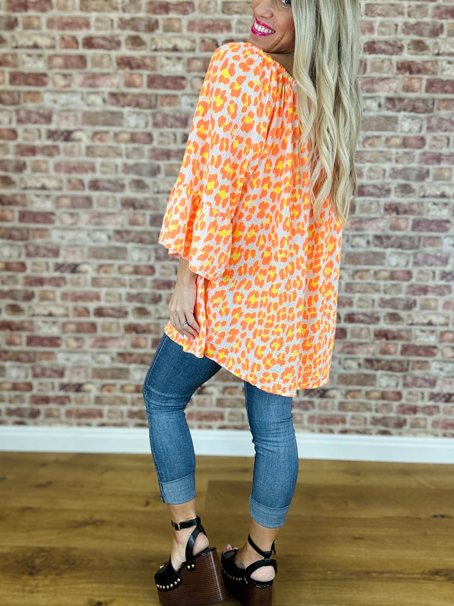 LuLu Leopard Print Top