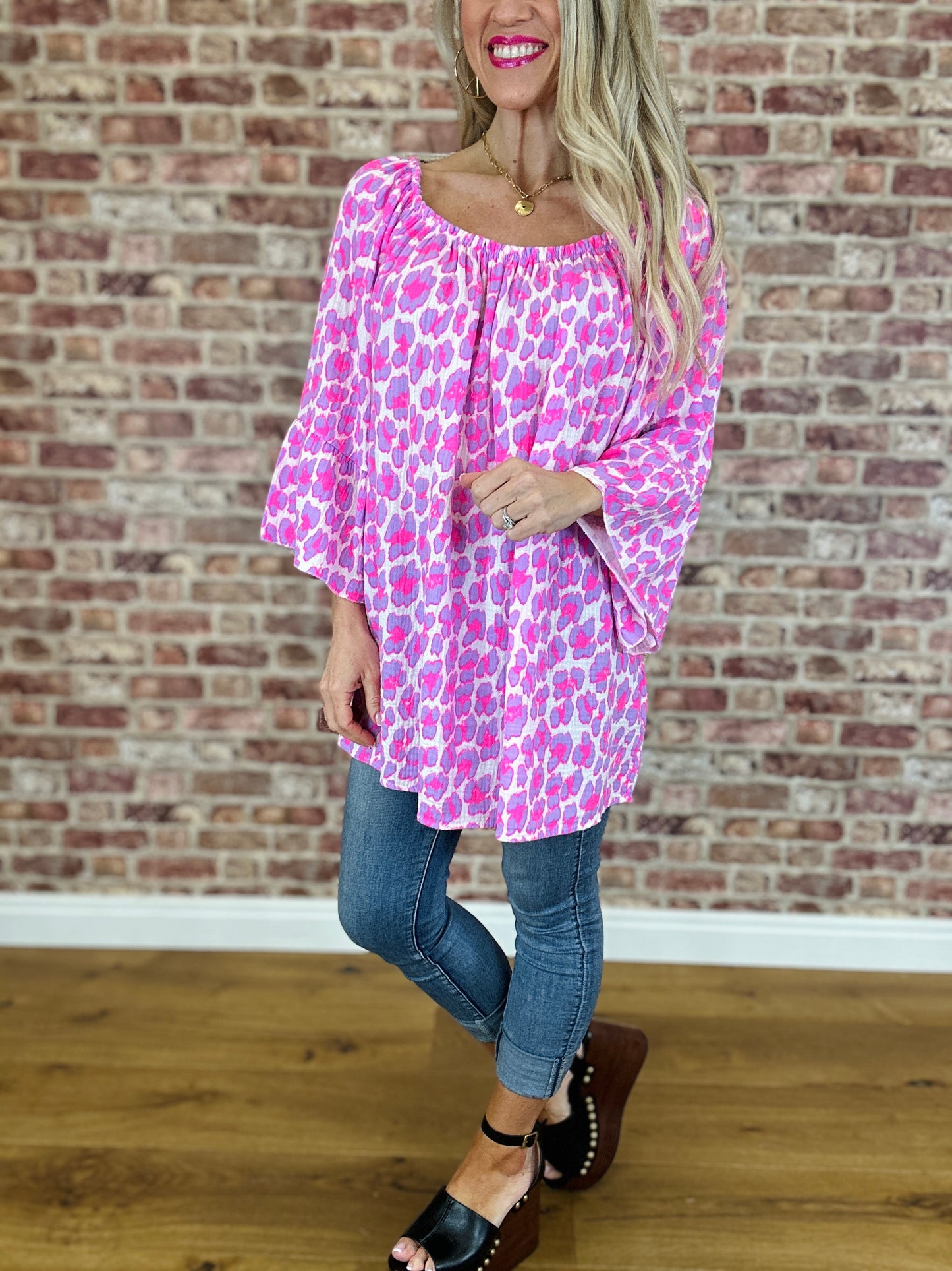 LuLu Leopard Print Top