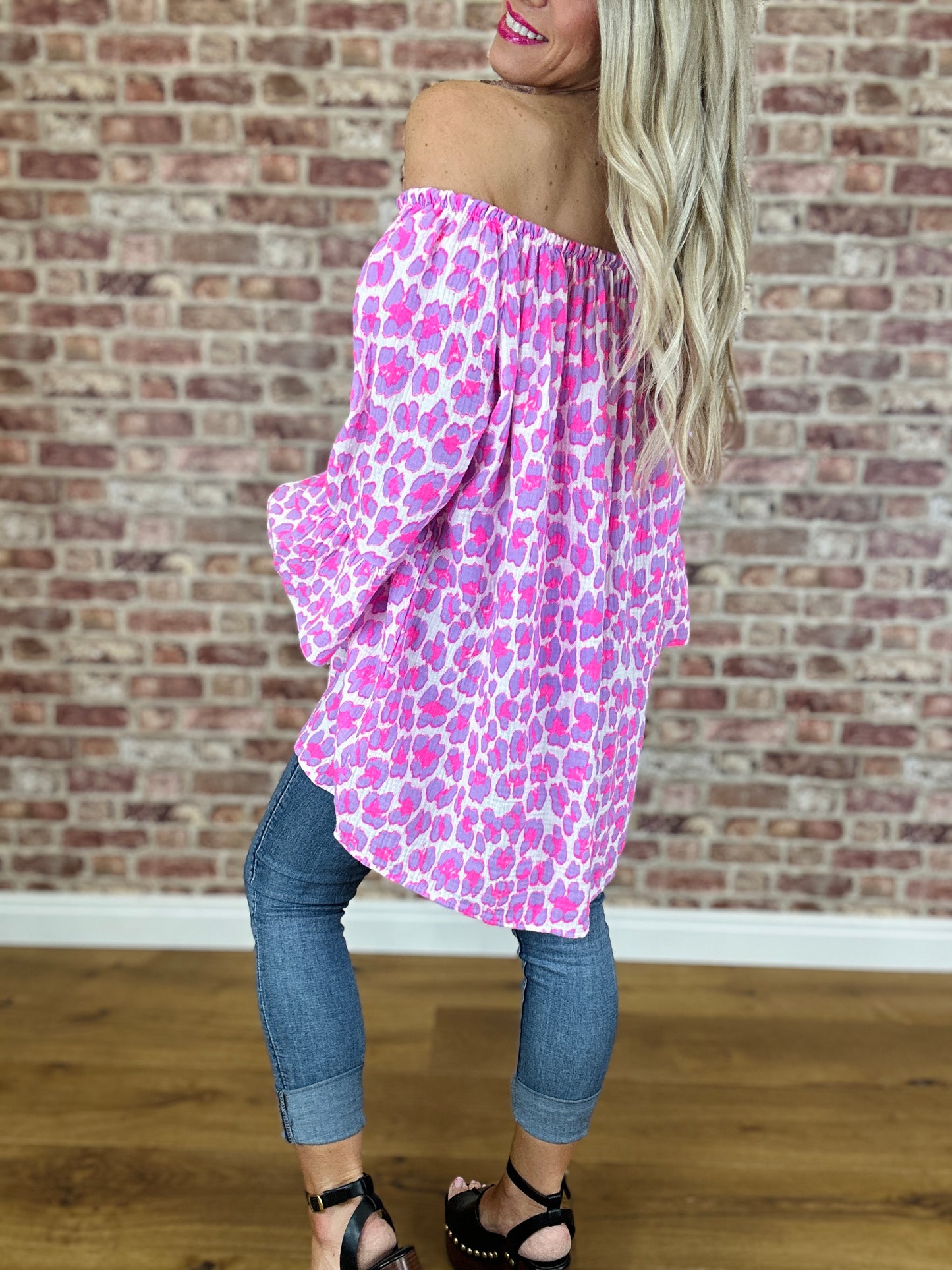 LuLu Leopard Print Top