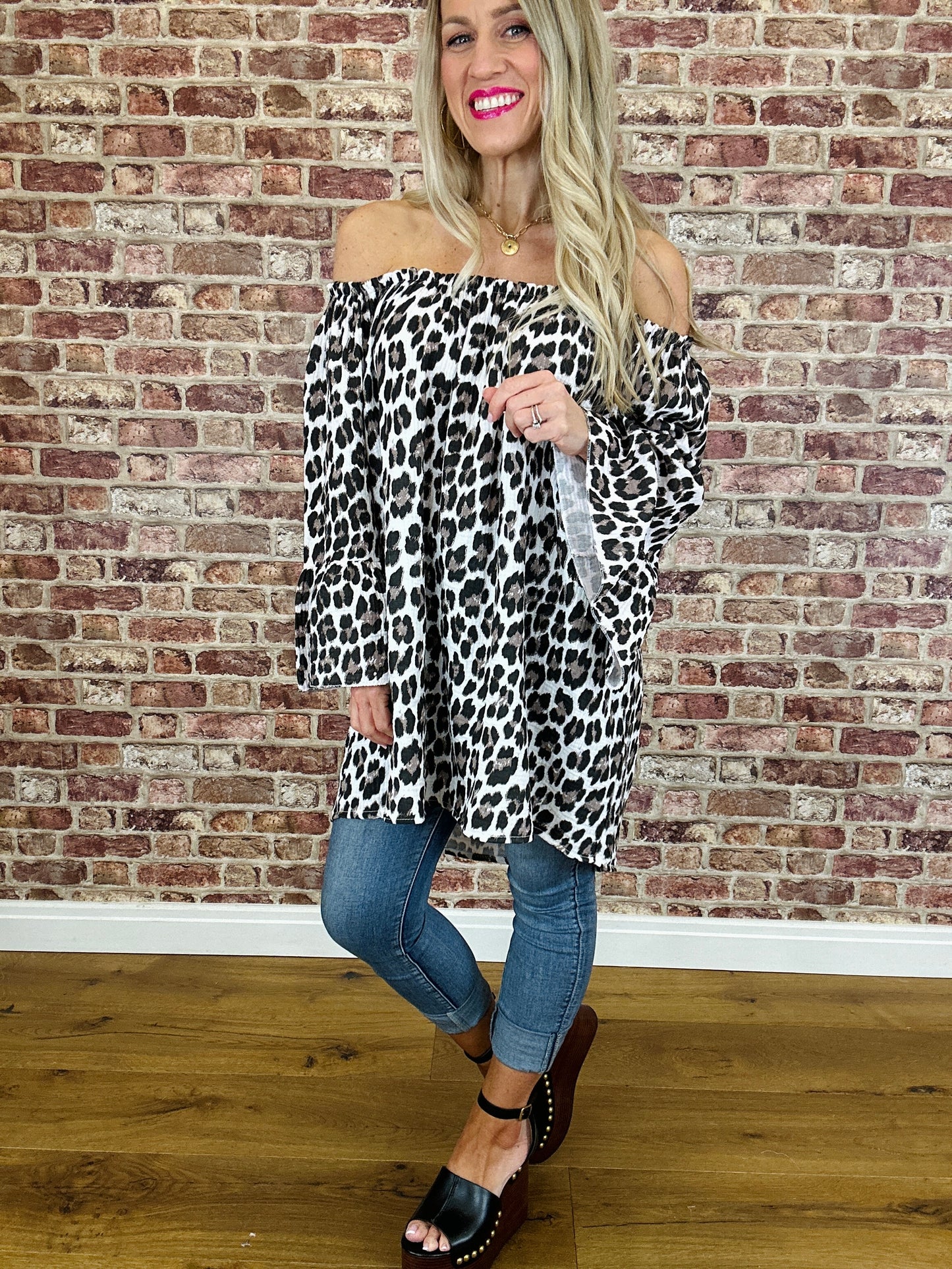 LuLu Leopard Print Top