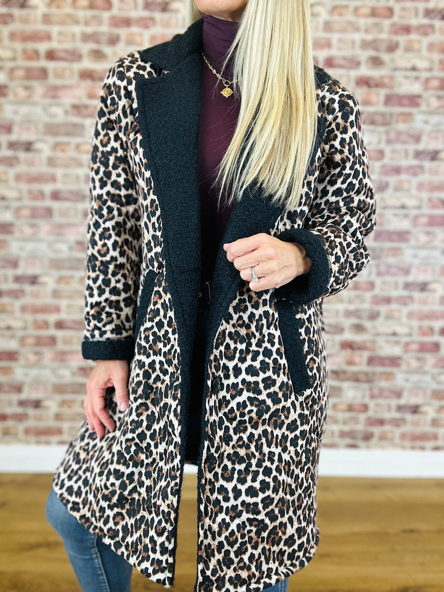 Arctic Leopard Jacket