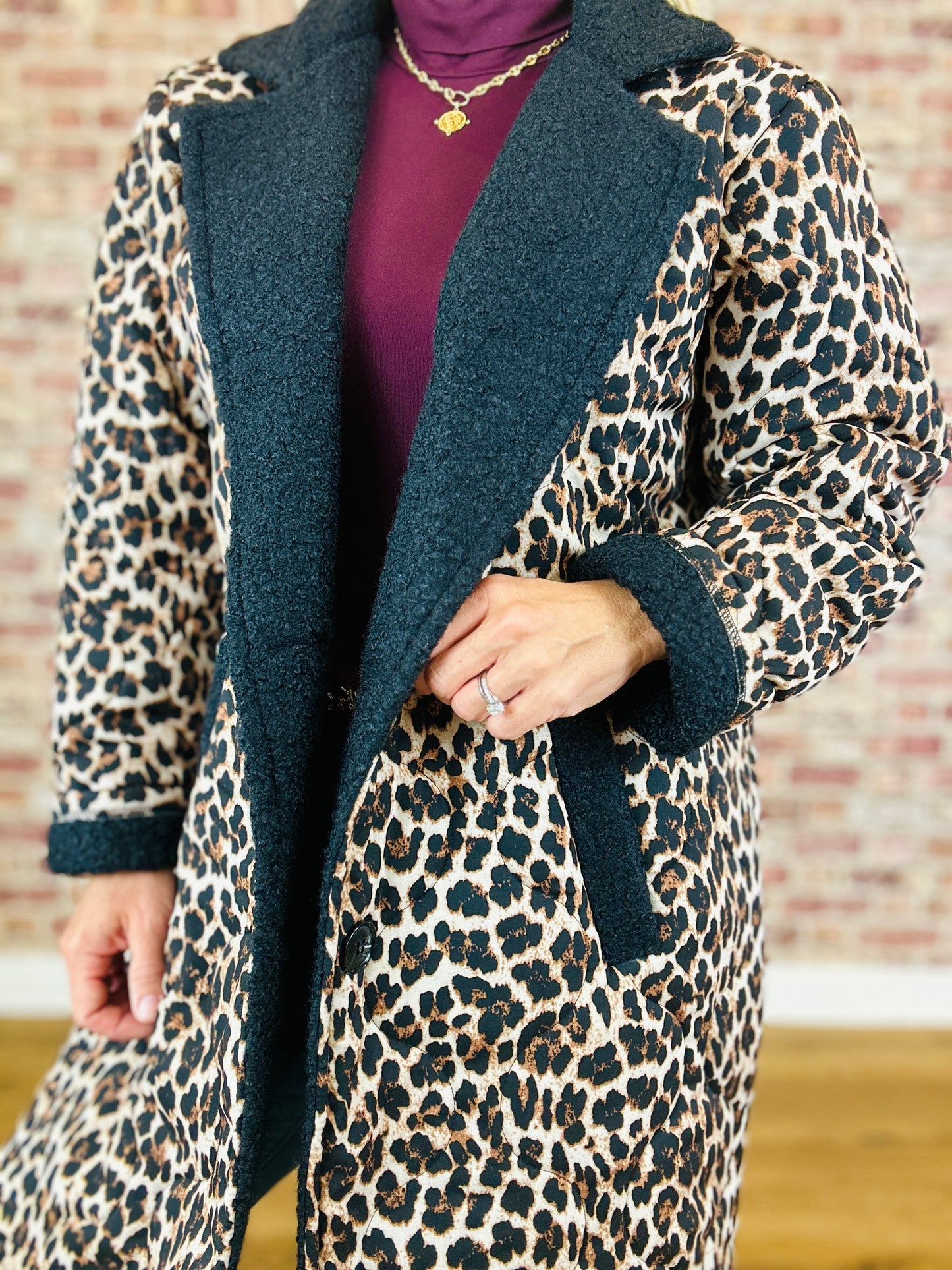 Arctic Leopard Jacket