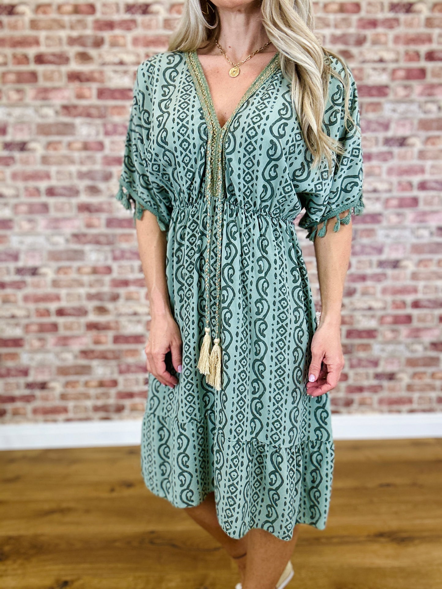 Morocco Gold Dress