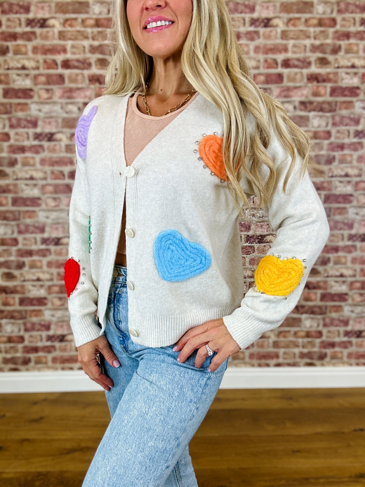 Heart On A Sleeve Cardy