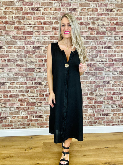 Naples Italian Linen Dress