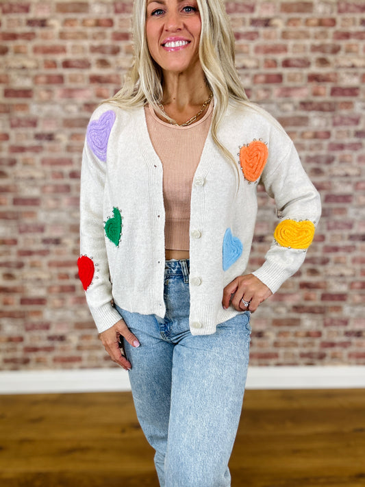 Heart On A Sleeve Cardy