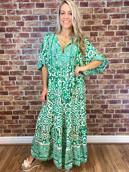 Palm Springs Dress#colour_emerald