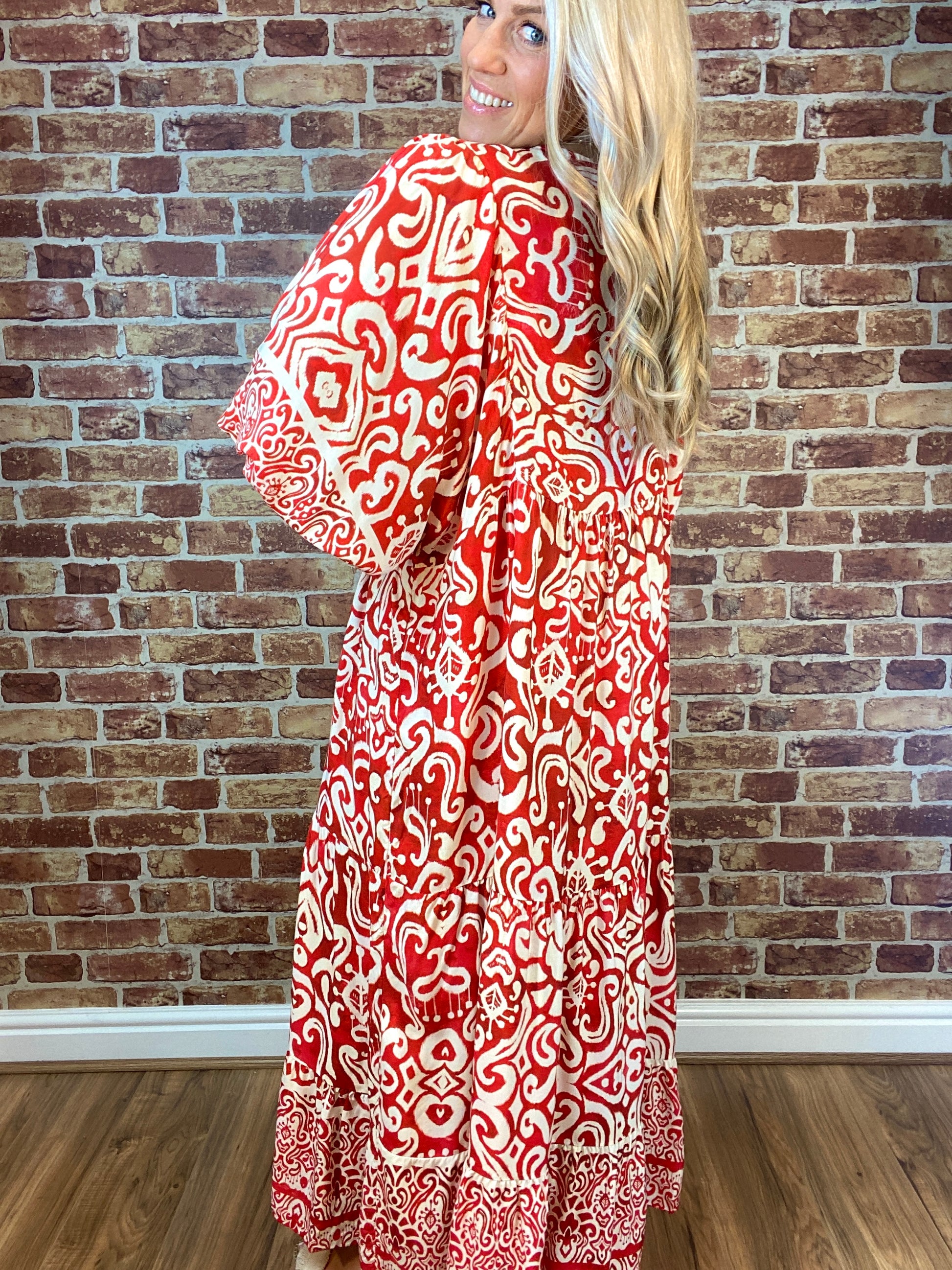 Palm Springs Dress#colour_red