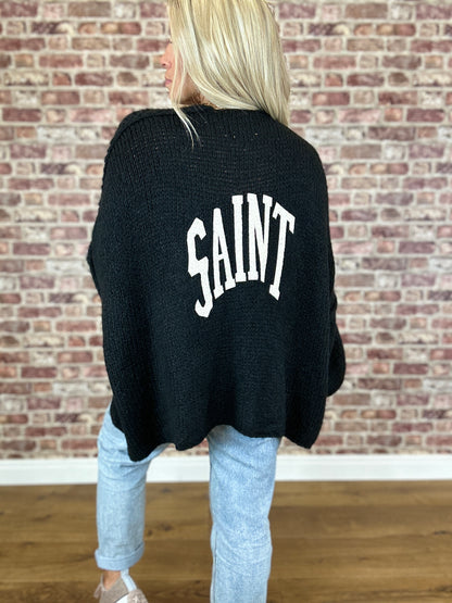 No Saint Cardigan