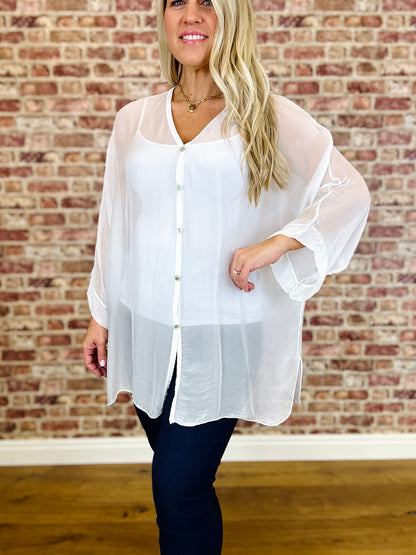 Carousel Silk Top