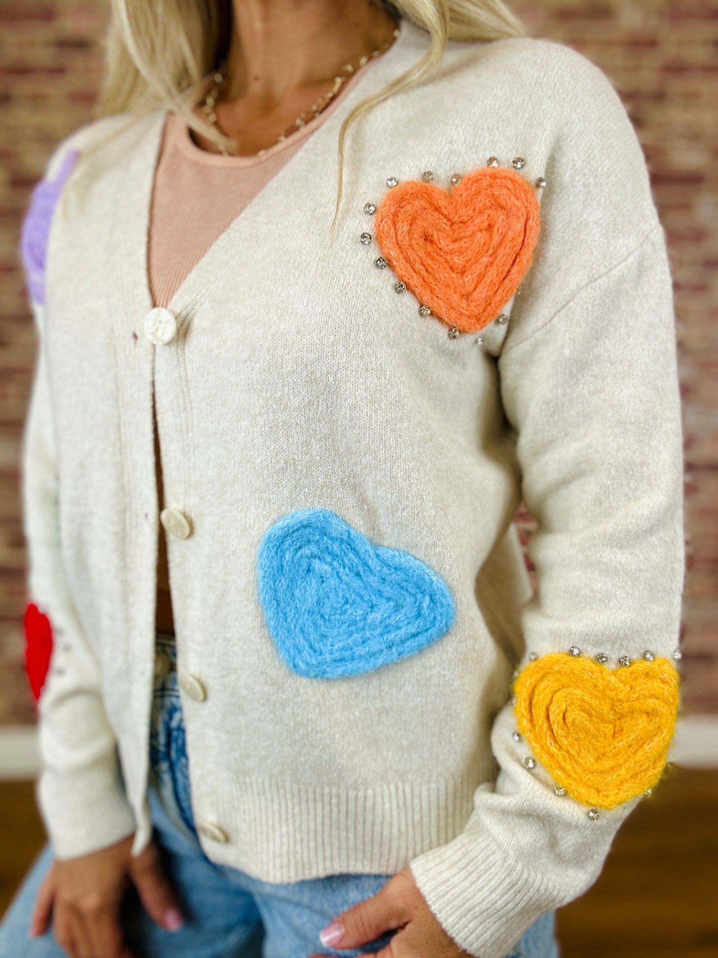 Heart On A Sleeve Cardy