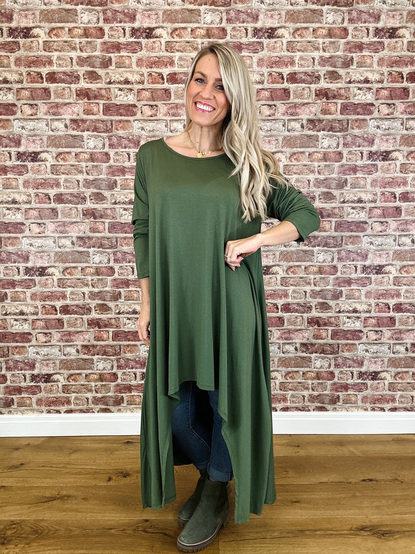 High- Low Flare Dress Apache Shops Ltd High- Low Flare Dress Apache Shops Ltd