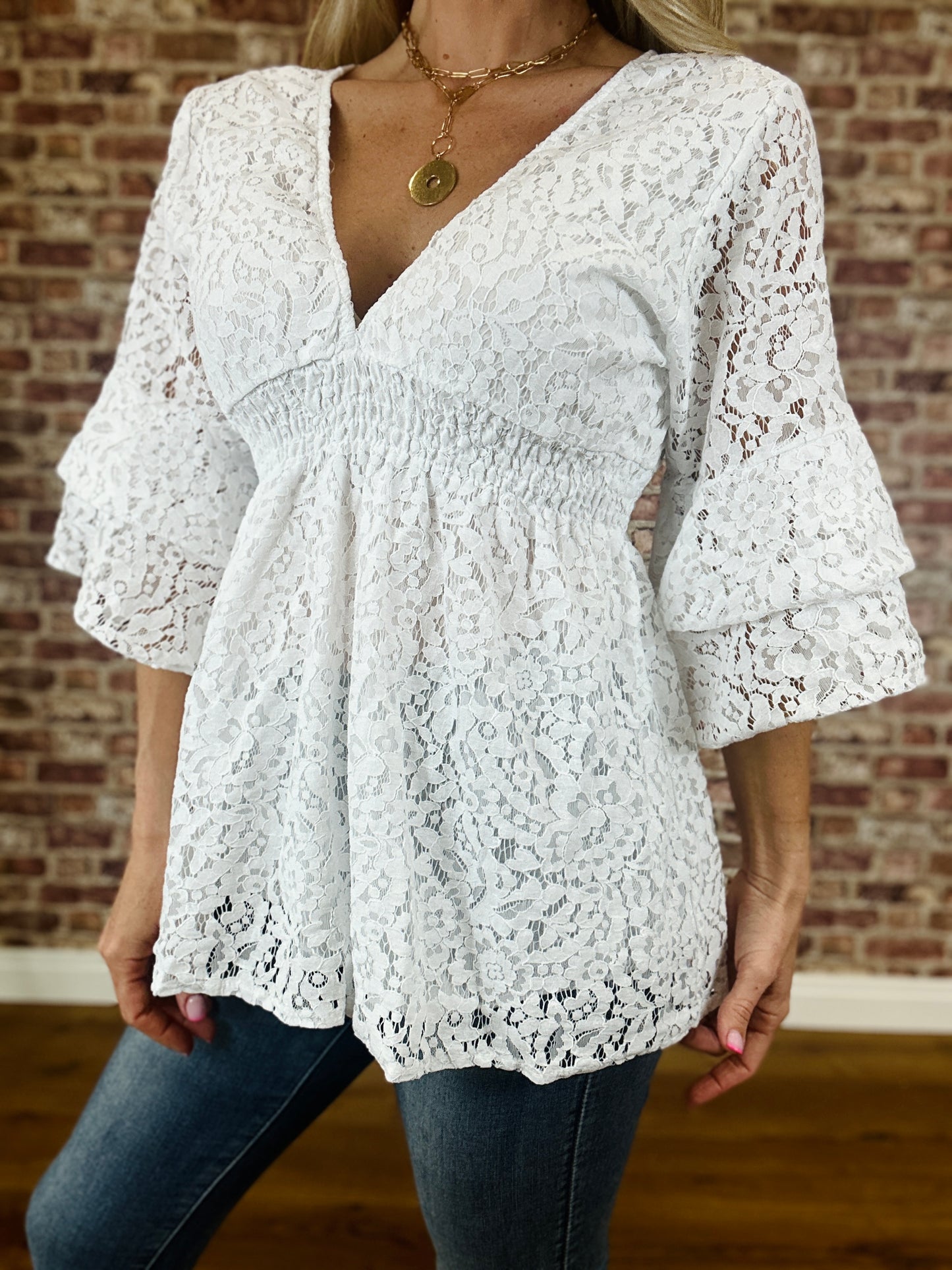 Lace Whisperer Top
