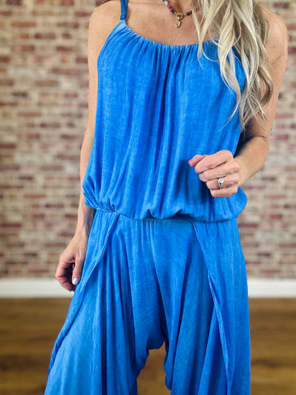 Blue Eyed Lisa Romper