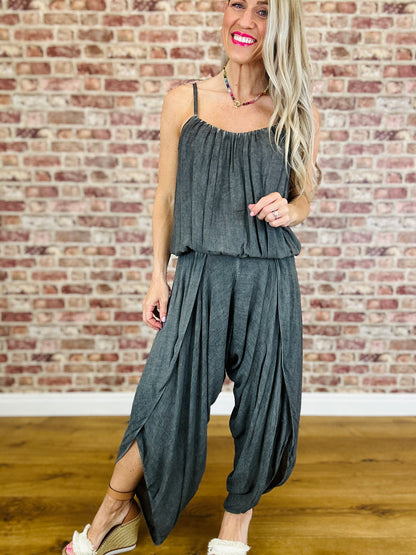 Blue Eyed Lisa Romper