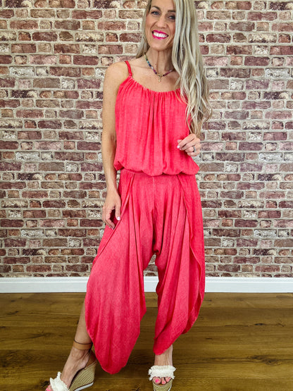 Blue Eyed Lisa Romper