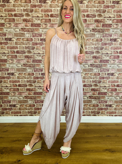 Blue Eyed Lisa Romper