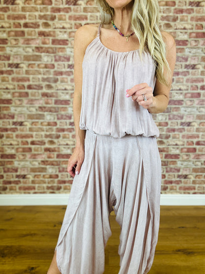 Blue Eyed Lisa Romper