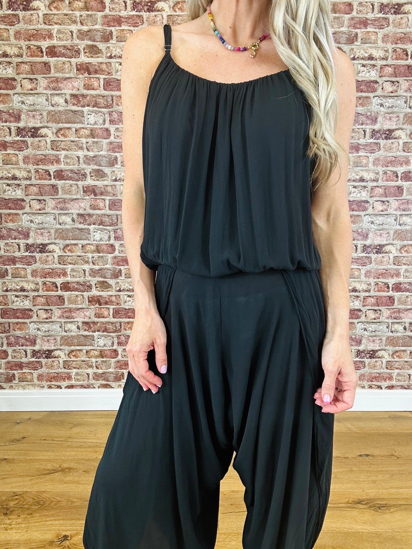 Blue Eyed Lisa Romper