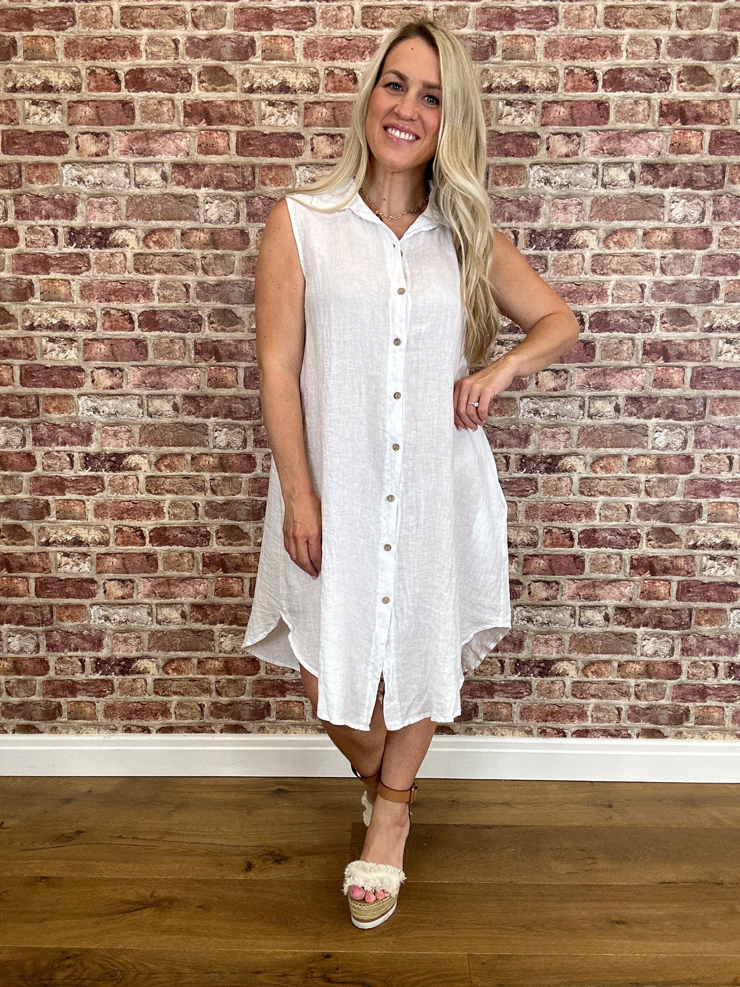 Neptune Linen Dress