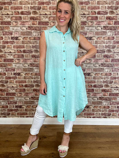 Neptune Linen Dress