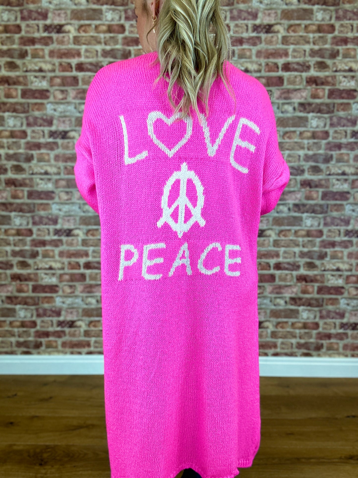 Love The Peace Cardigan