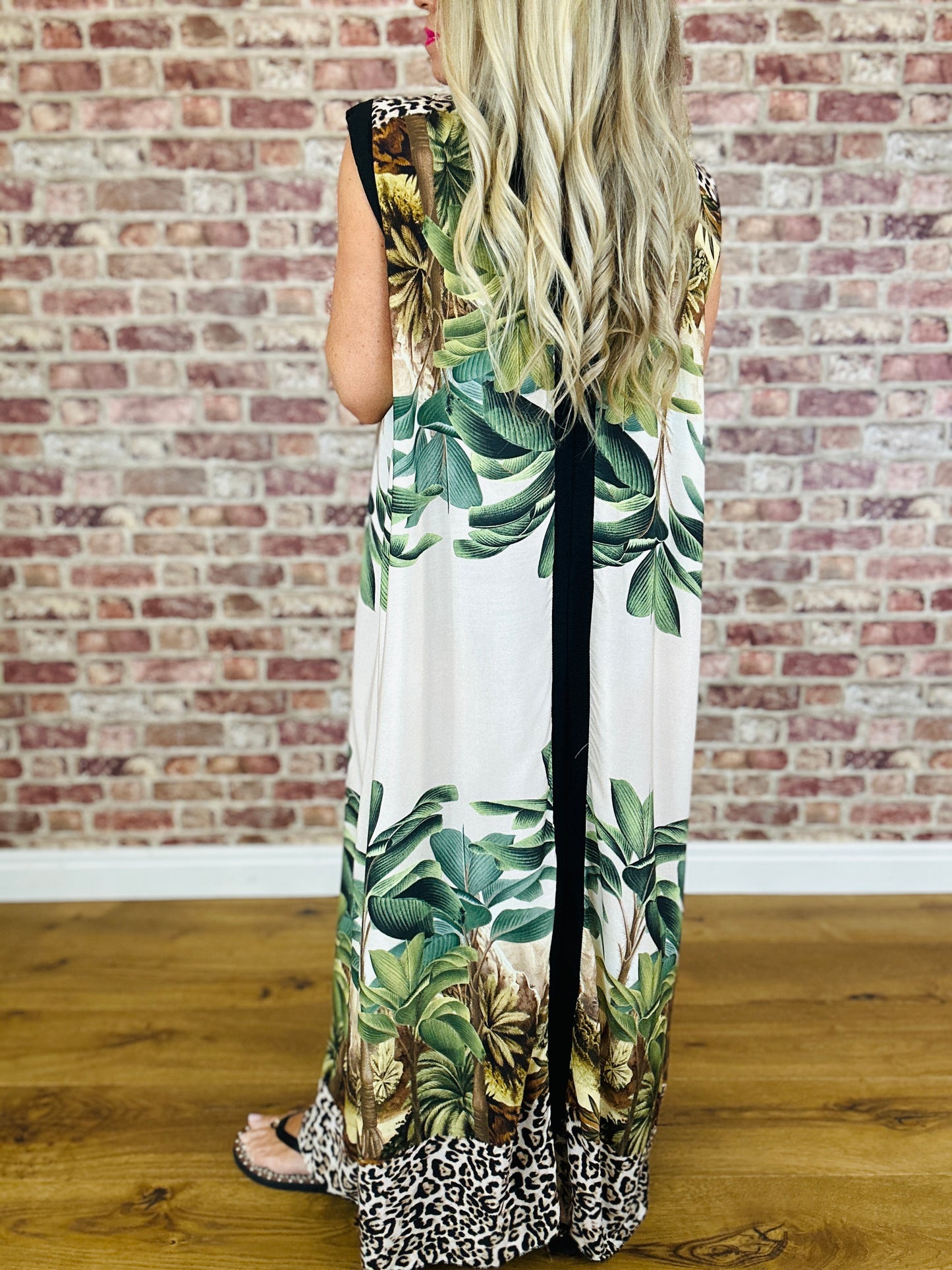 Rainforest Dress ~ Beige