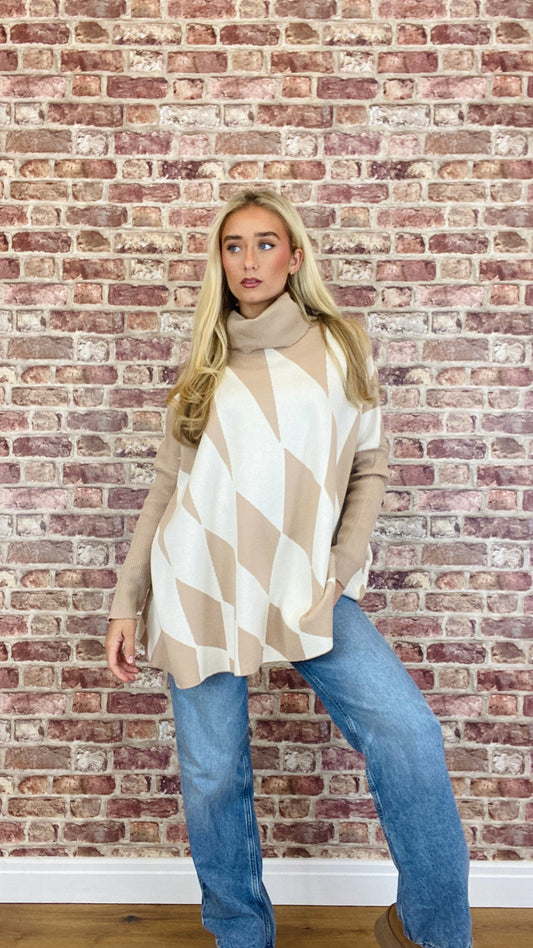 Harlequinn Jumper Dress