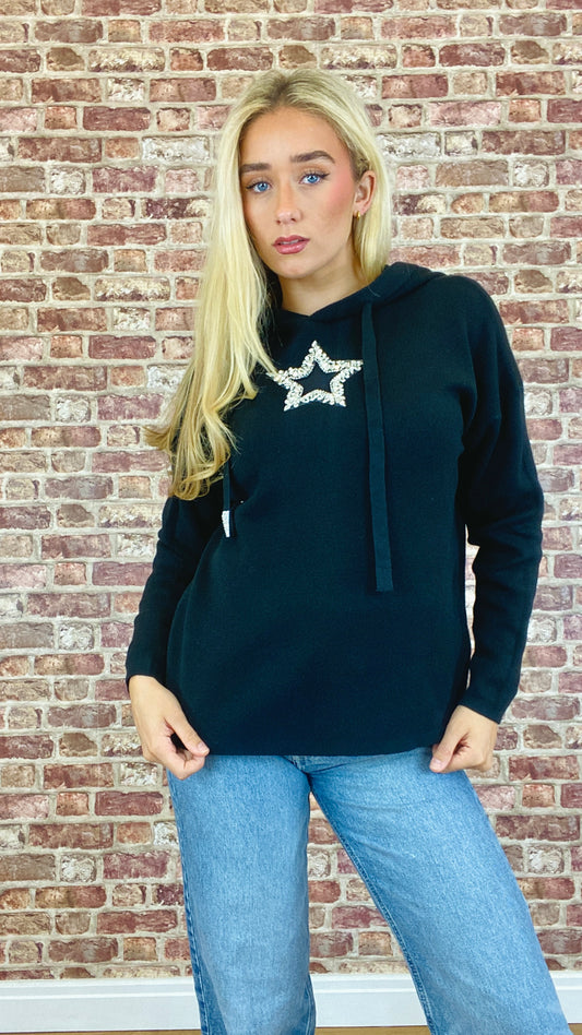 La Di Da Star Hoodie