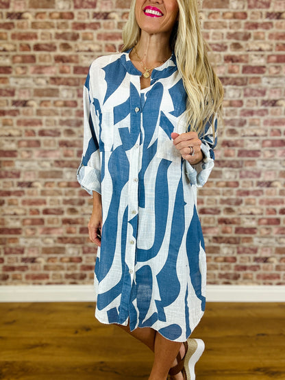 Wiggle Shirt Dress