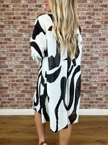 Wiggle Shirt Dress