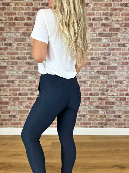 Scuba Leggings ~ NAVY