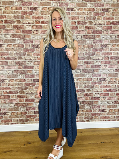 Rumba Pinstripe Dress