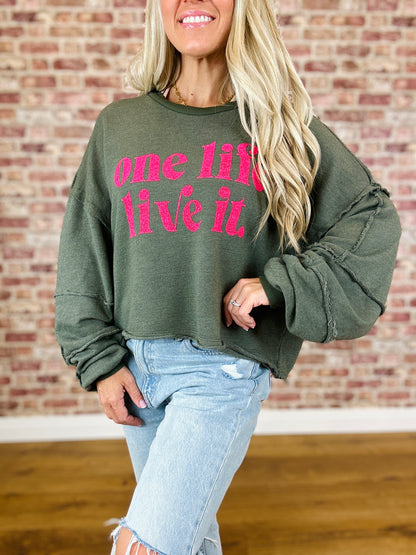 One Life Live It Jumper