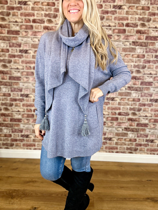 Sweet Pea Jumper- (NO SCARF)