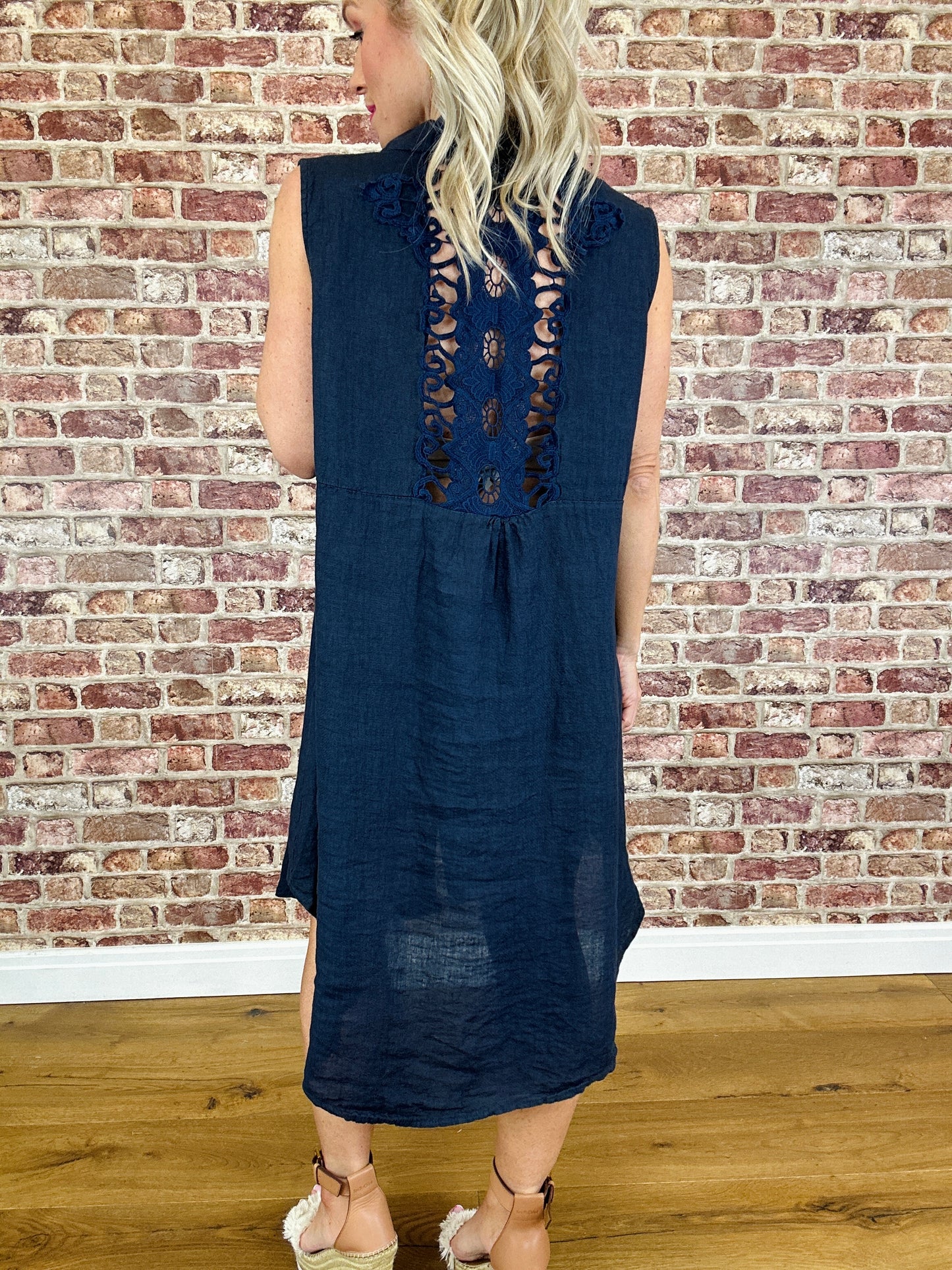 Neptune Italian Linen Dress