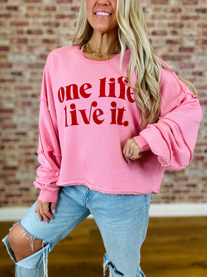 One Life Live It Jumper