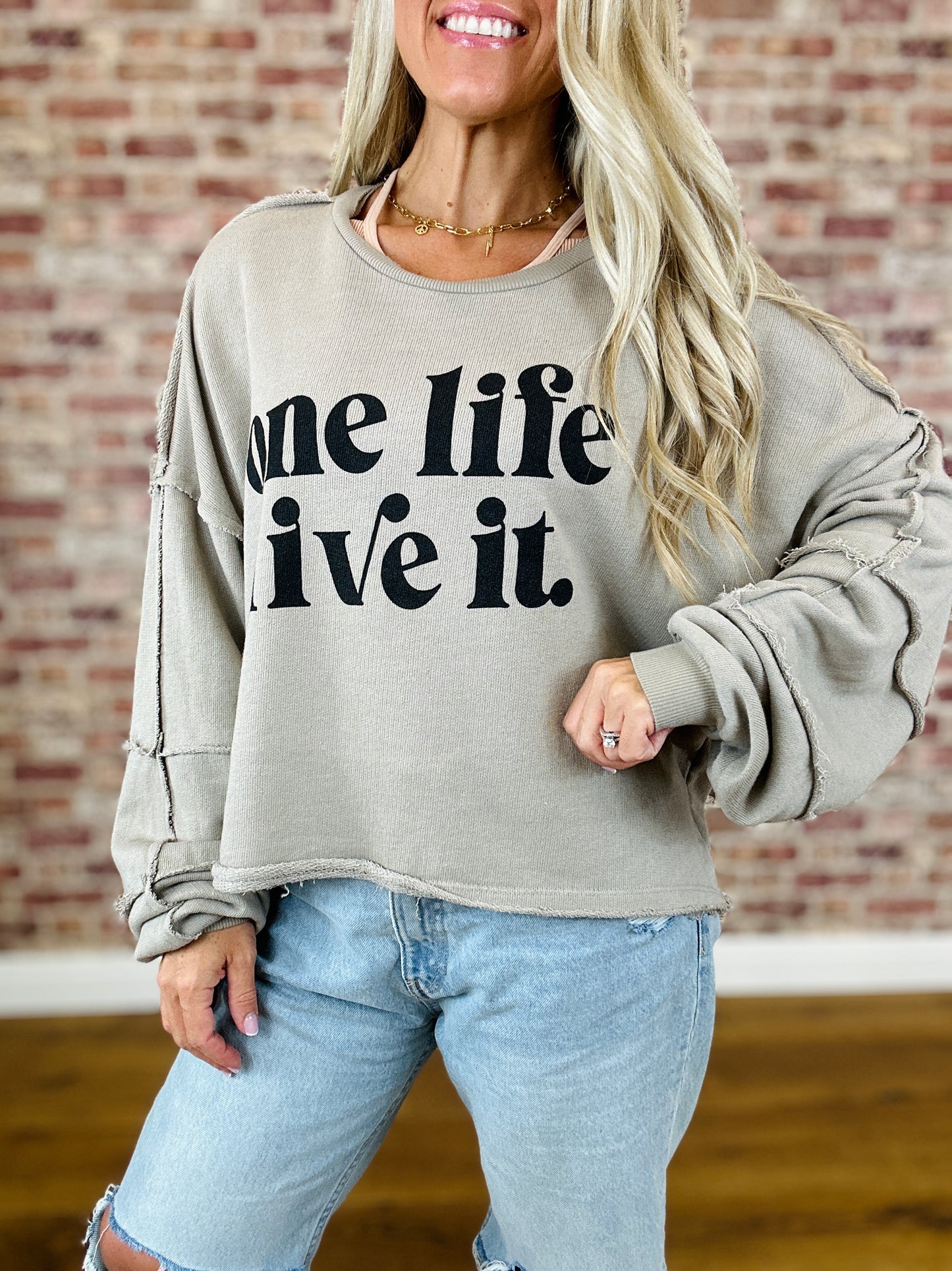 One Life Live It Jumper