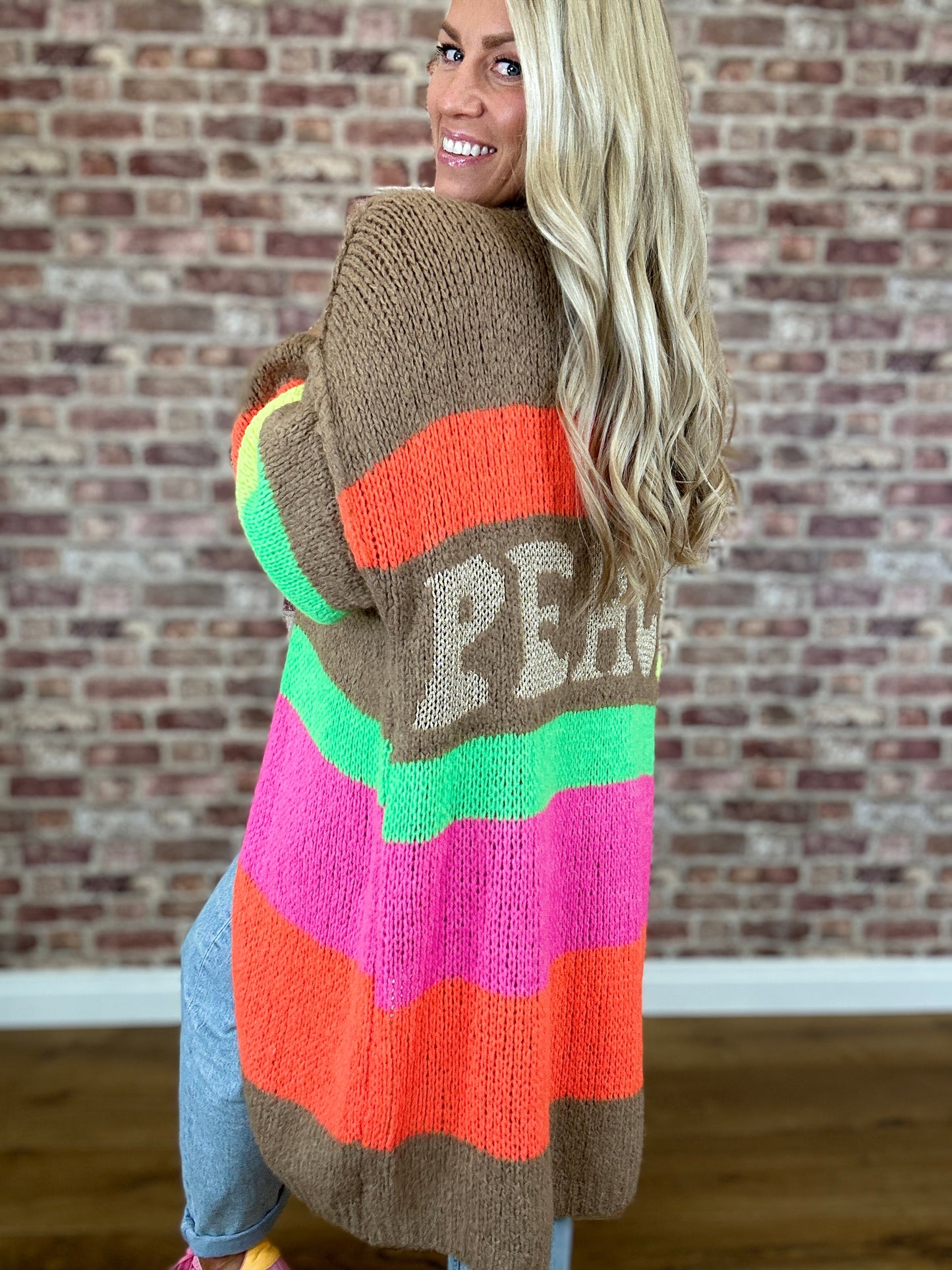 Peace Out Knit Cardigan