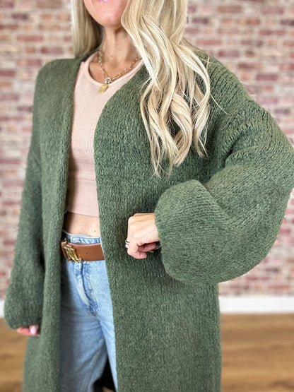 Happy Vibes Knit Cardigan