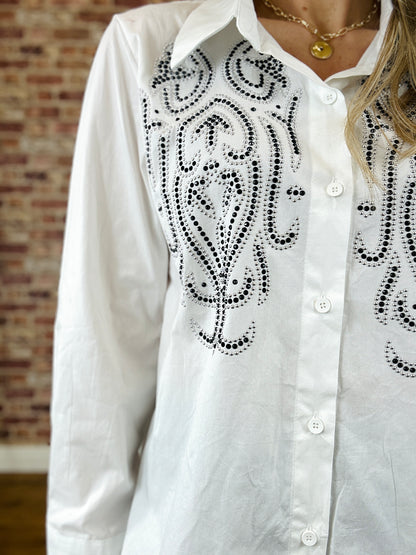 Rhinestone Shirt