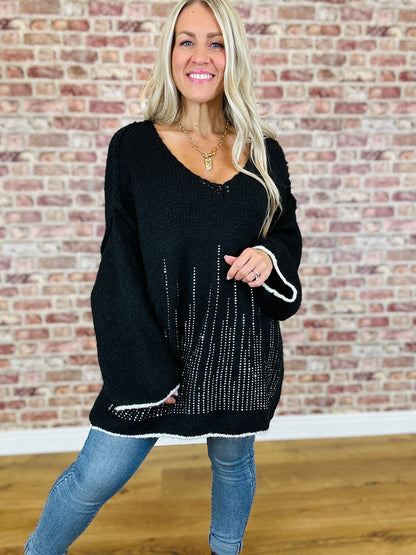 Sparkle Raindrops Jumper