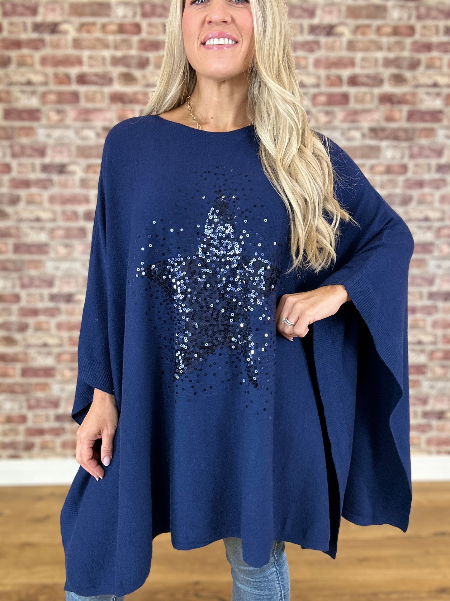 Glammy Rock Poncho