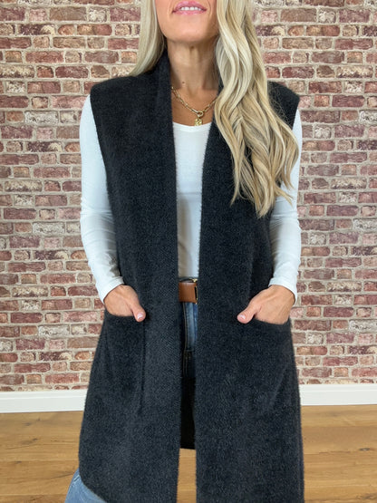 Fuzzy Bear Waist Jacket