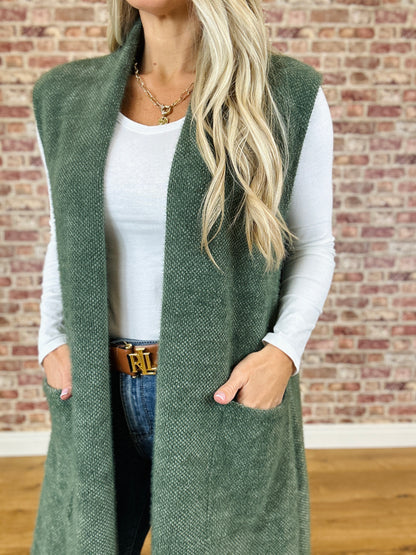 Fuzzy Bear Waist Jacket