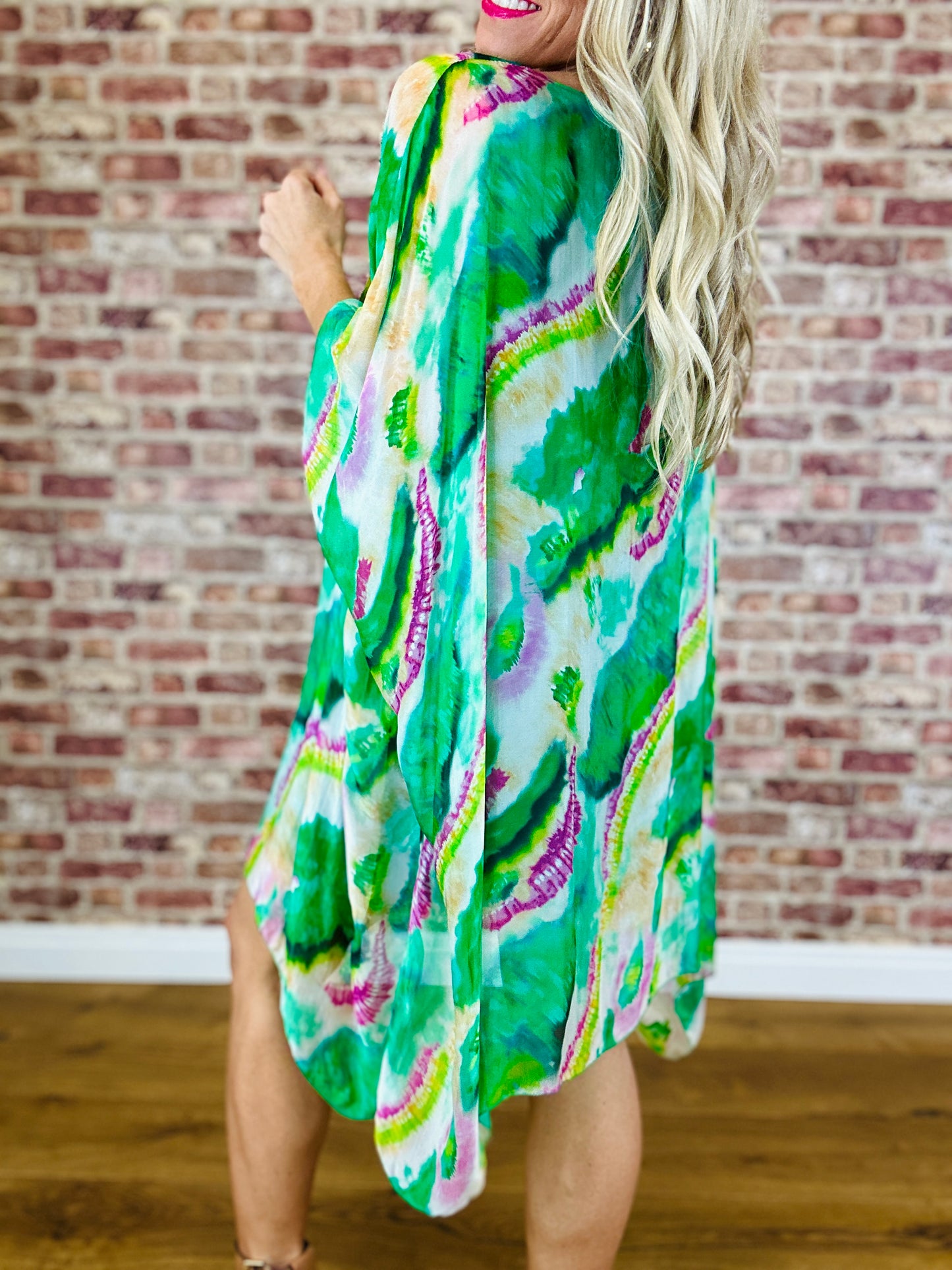 Seashore Bay Silk Dress