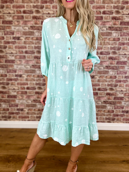 Barbie Bubble linen Dress