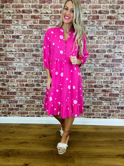 Barbie Bubble linen Dress